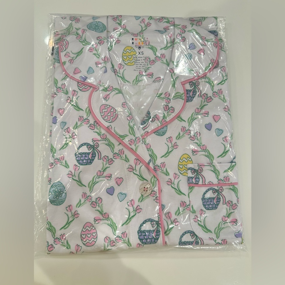 Roller Rabbit Tulip Trellis Pajama Set